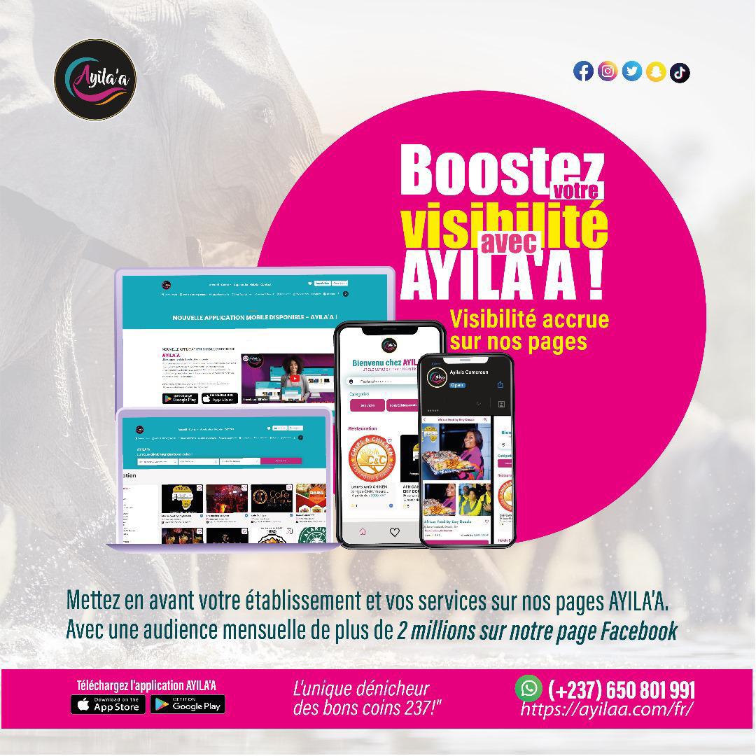 Visibilité sur nos pages sur les réseaux sociaux